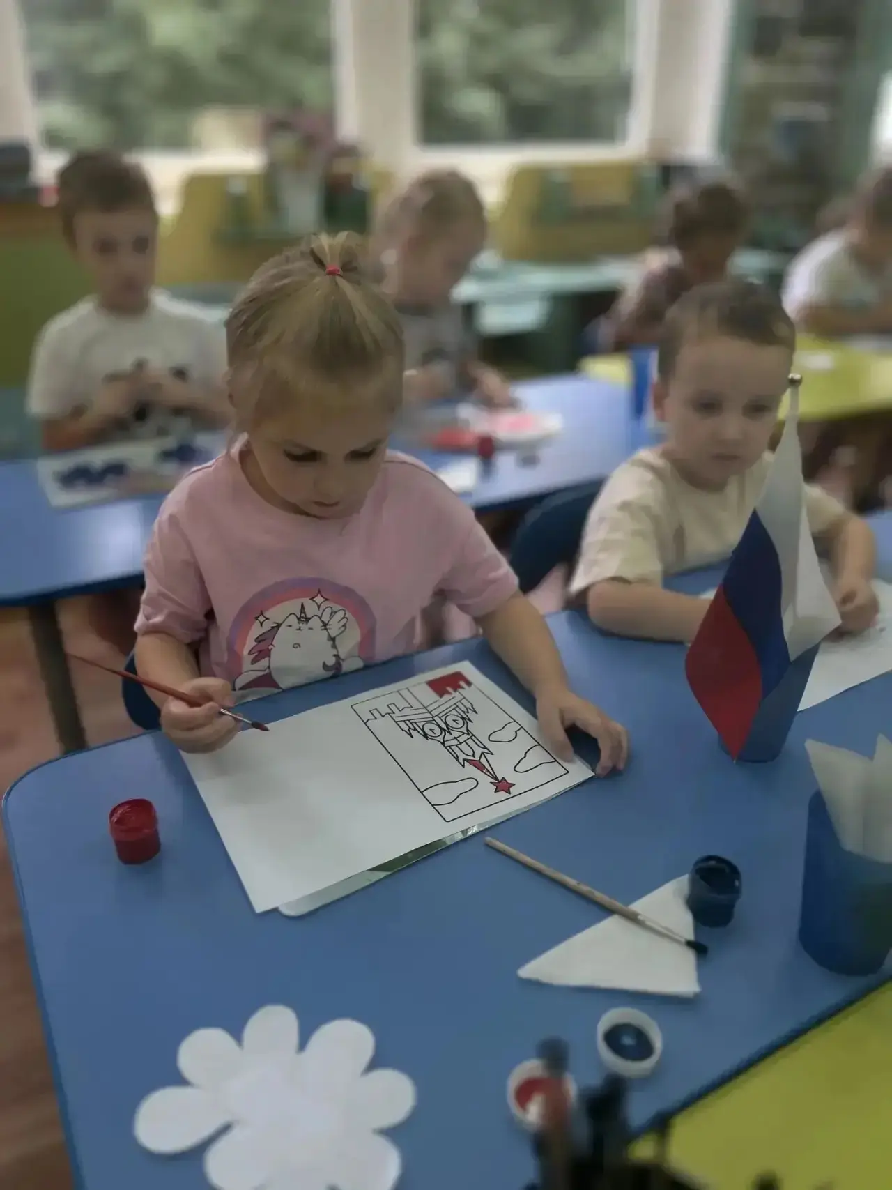 🇷🇺 Неделя флага в нашем саду!