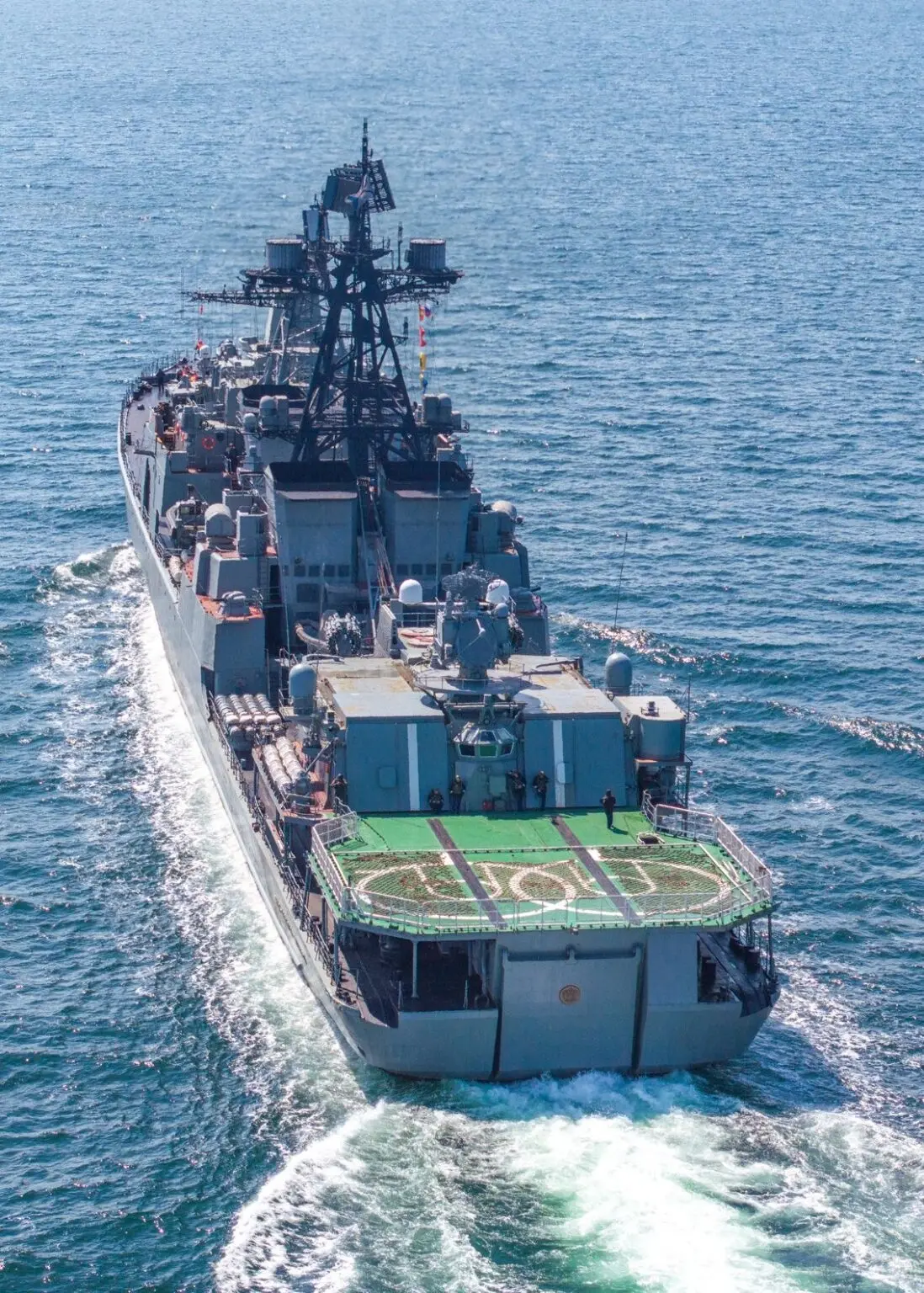 ⚓🇷🇺 Большой противолодочный корабль первого ранга "Вице-адмирал Кулаков" проекта 1155...