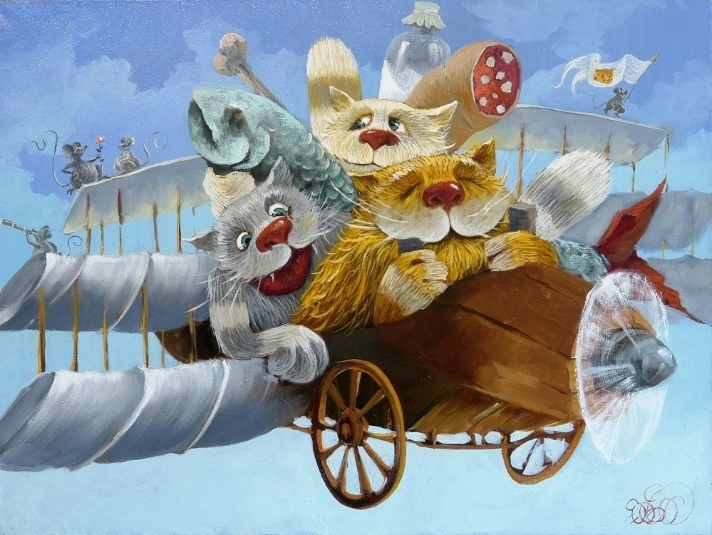 — Дурацкий план…
— Я знаю. Так вы со мною?
— Естественно))

🎨 Антон Горцевич

..............~*~....