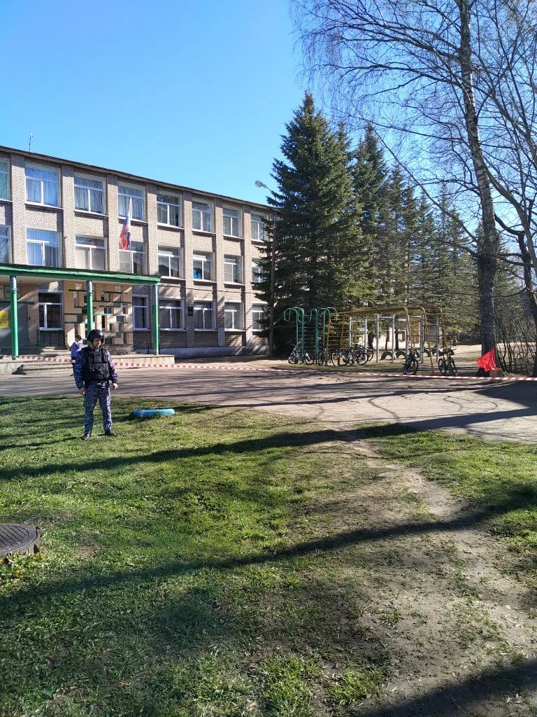 👉Сегодня в школе прошли Всероссийские учения по действиям при террористических угрозах...