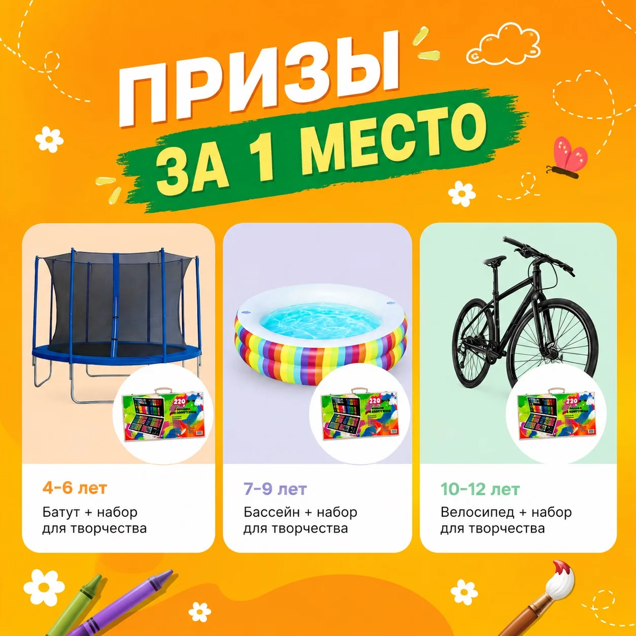 Erid: 2W5zFHgN7o7  🎨 Конкурс детских рисунков от «Фармакопейки» продолжается!  Листайте картинки: в 