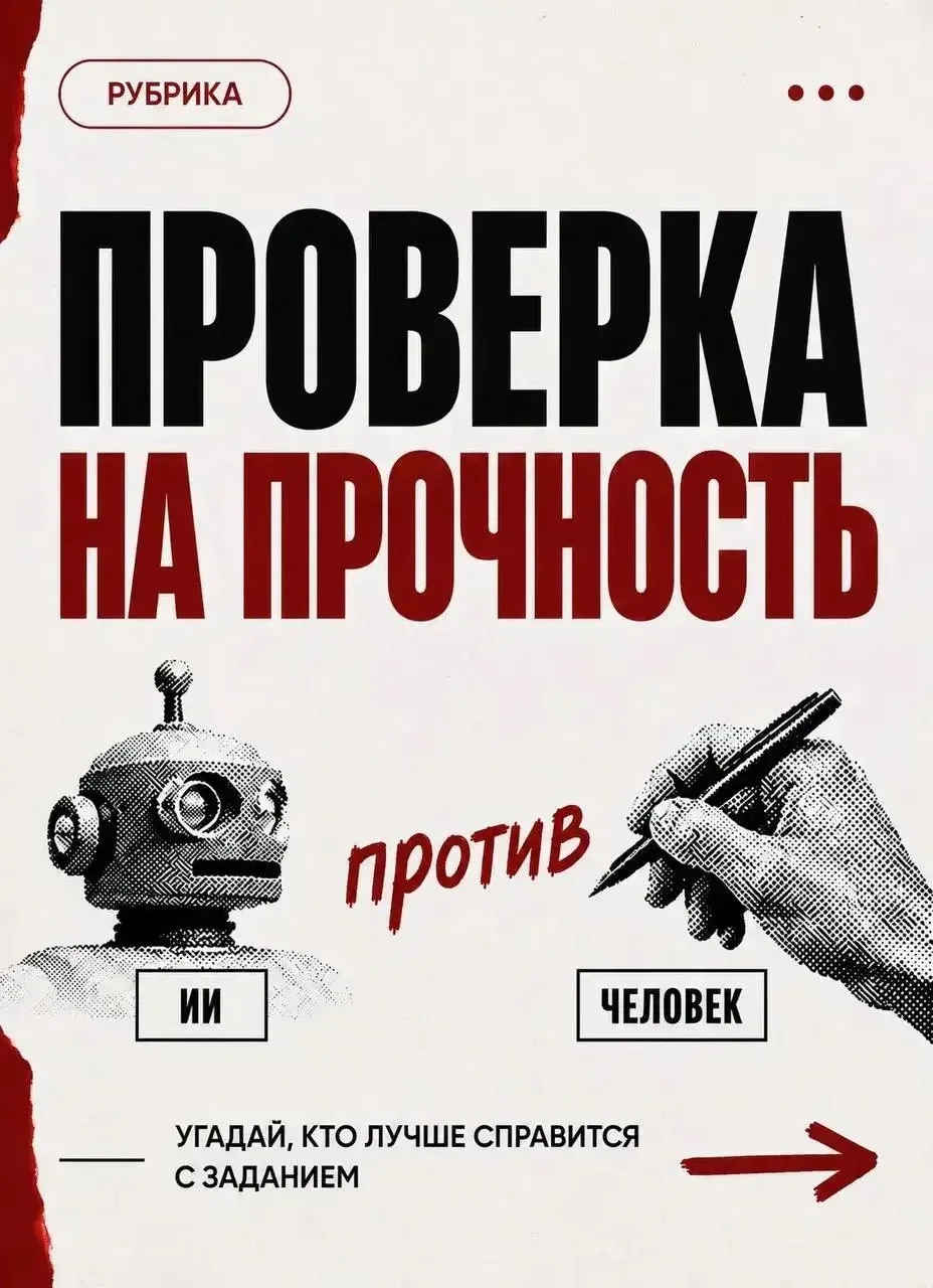 «ПРОВЕРКА НА ПРОЧНОСТЬ»