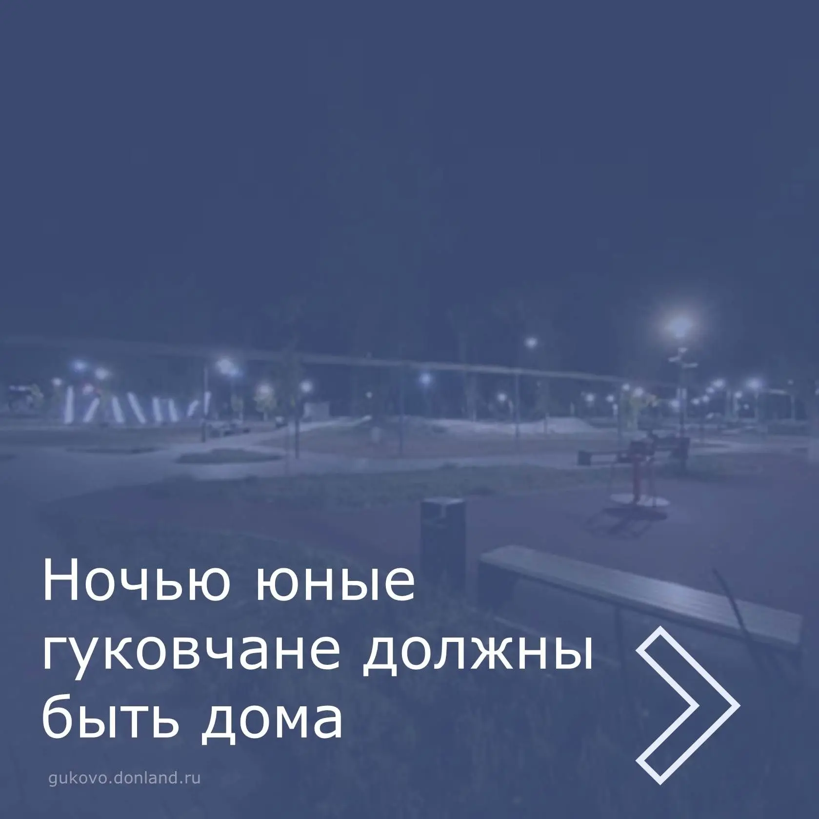 Дети, ни за что на свете не ходите сами по ночам гулять.