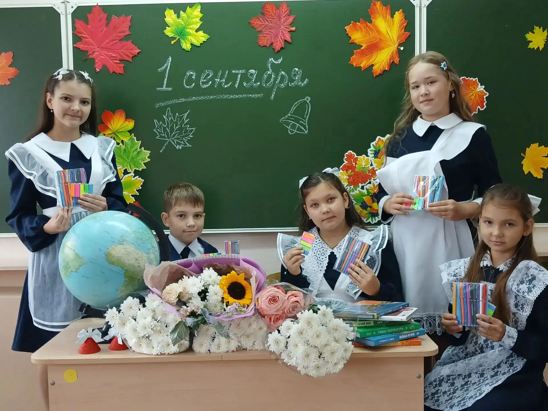 Обучающиеся Кильдюшевской школы собрались на первые в этом учебном году занятия «Разгов...