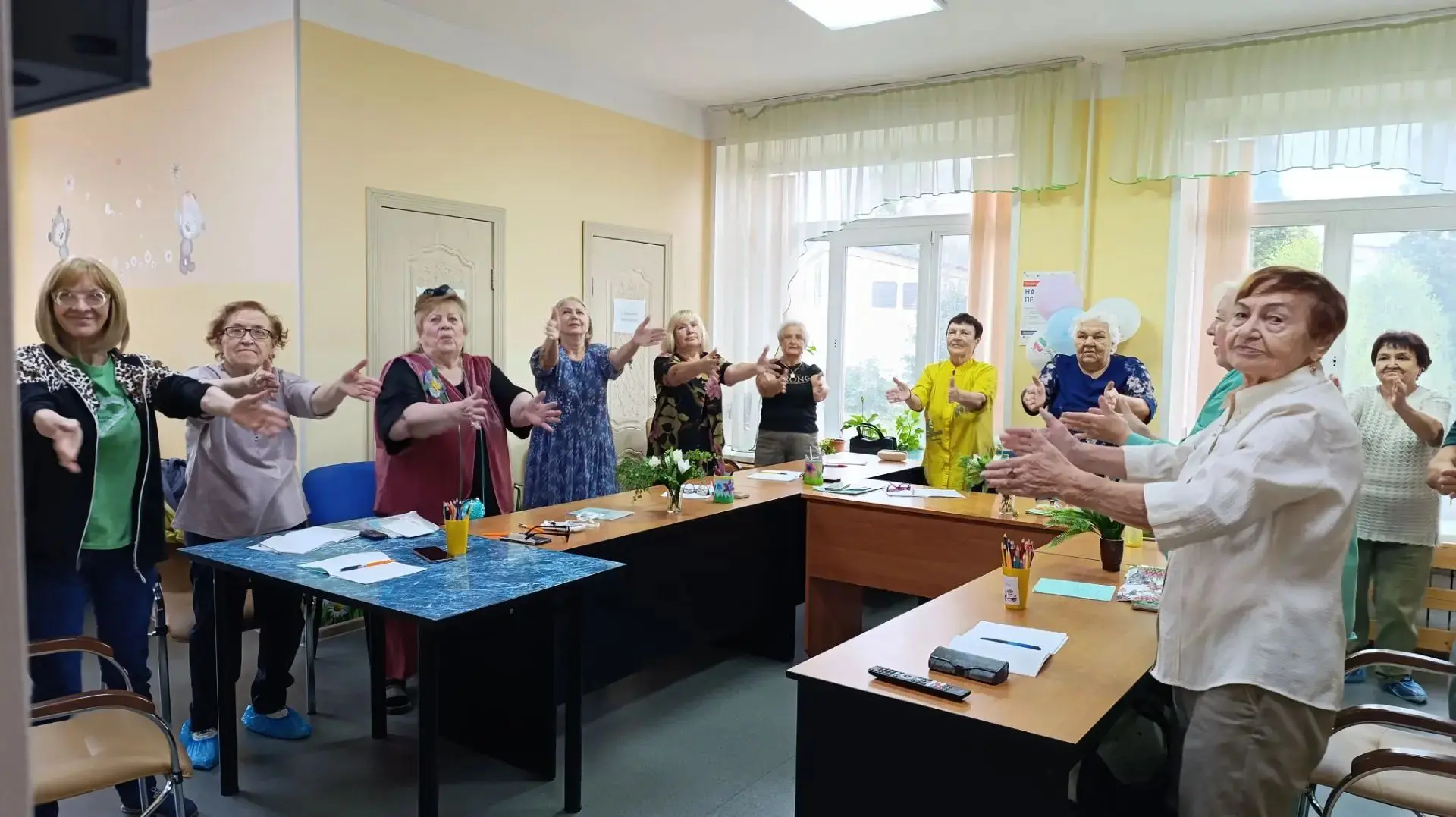 В отделении дневного пребывания граждан пожилого возраста и инвалидов прошел музыкально...