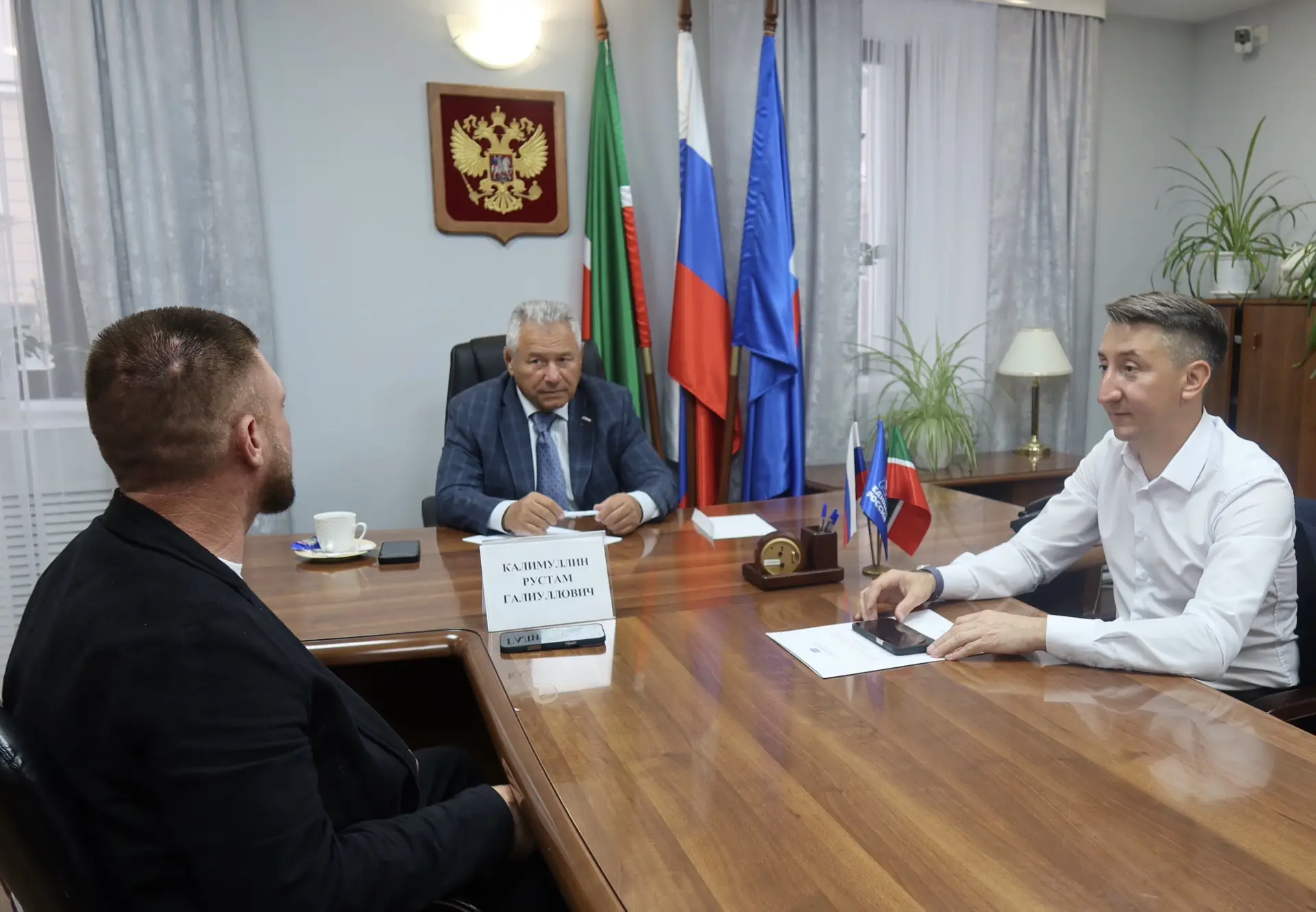 В рамках региональной недели провели очередной прием граждан в общественной приемной. Такие встречи 