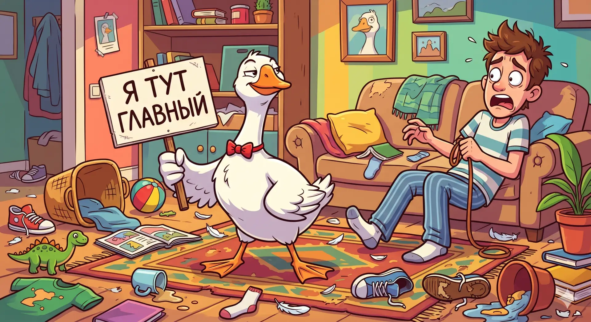 Решили завести гуся? Поздравляю! Вы только что подписали себе контракт с пернатым терминатором. Но е