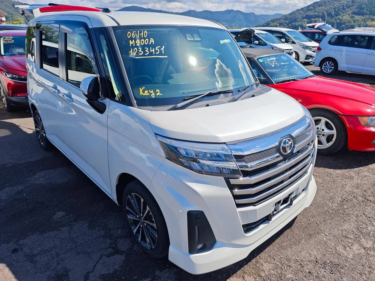Toyota Roomy нашей заказчицы прибыл на причал в порт Японии! 🇯🇵