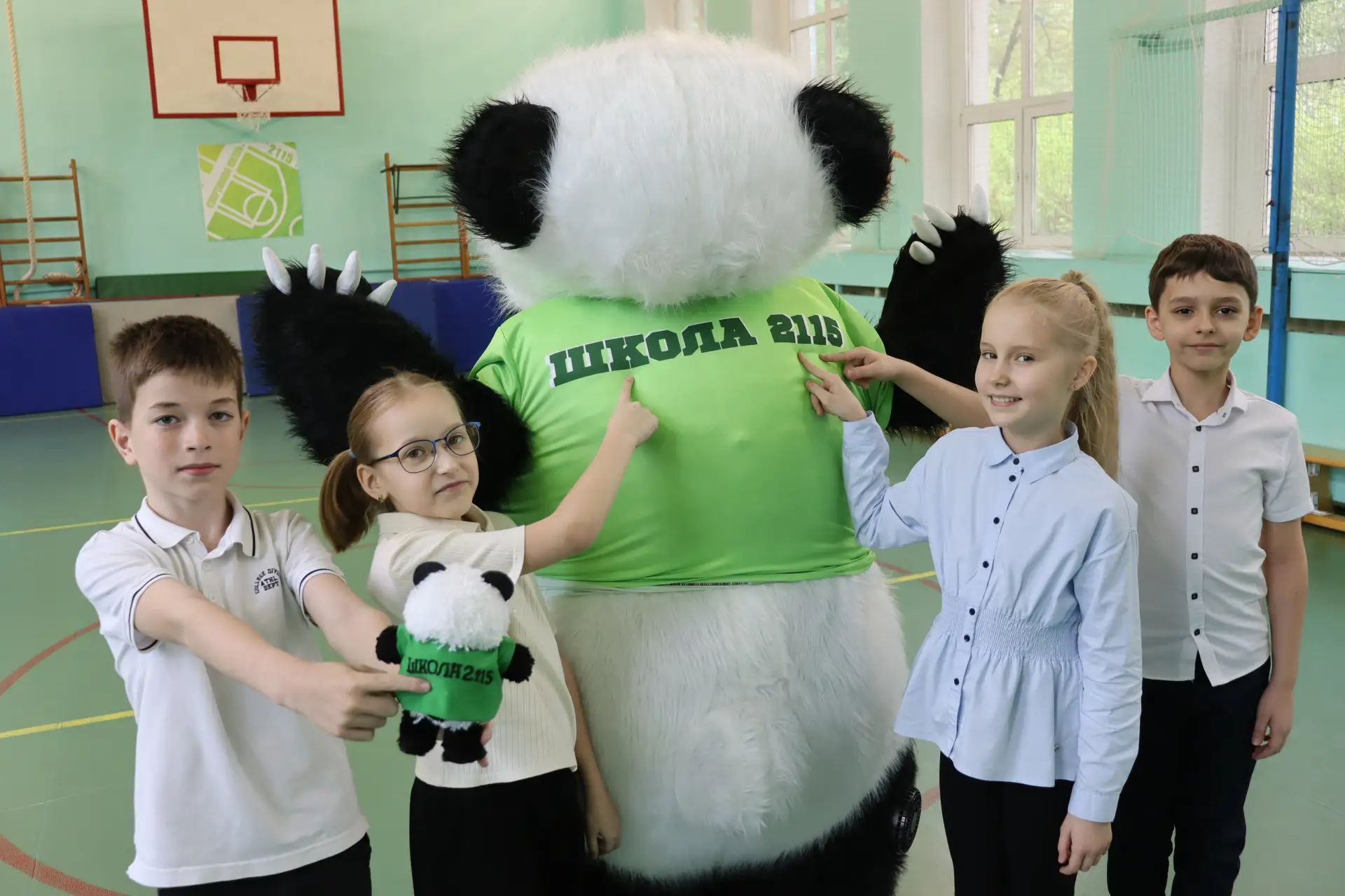 Маленькая панда — большое очарование! 🐼💚  🏆 Мы участвуем в конкурсе «Мини-маскот» спортивного клуба!