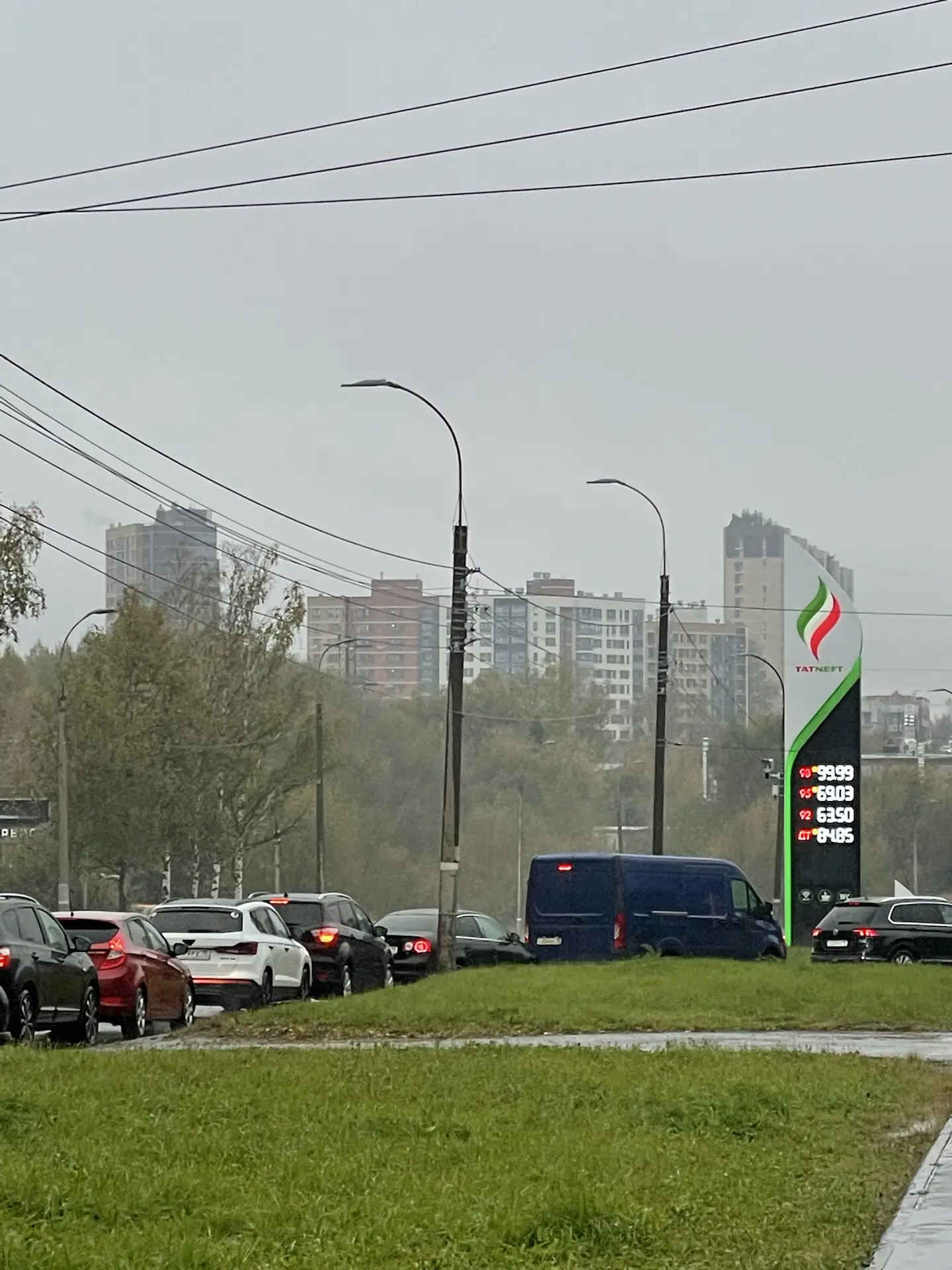 Союзная татнефть, очередь относительно небольшая