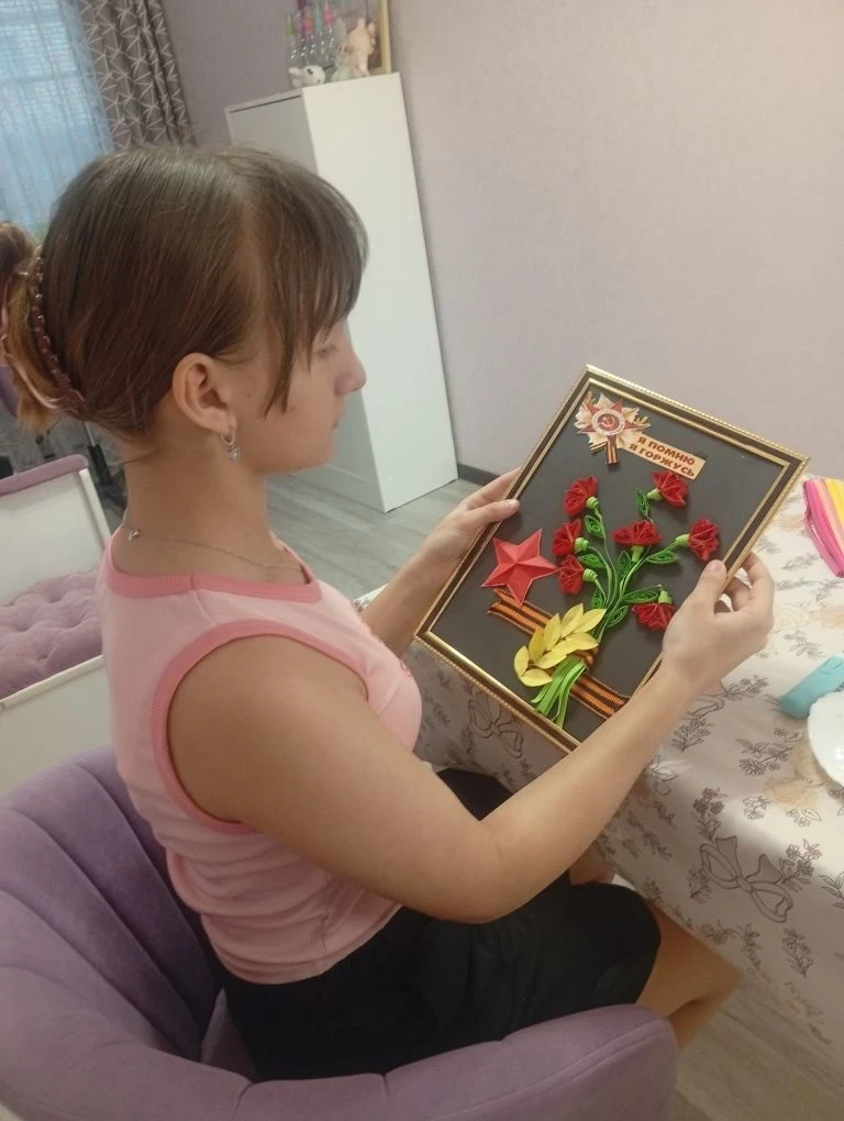 ✨Память в наших руках»: педагоги Центра провели творческие мастер-классы к 9 Мая!