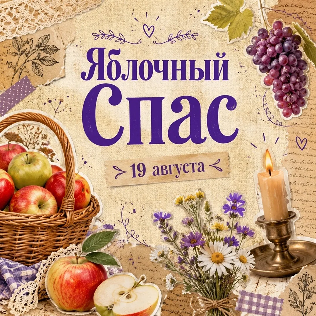 19 августа — Яблочный Спас! 🍏