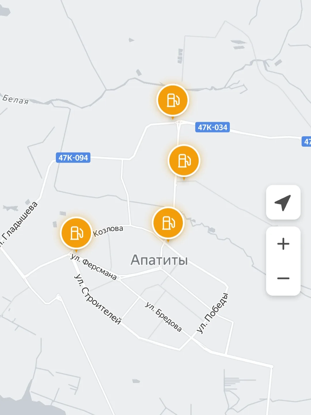 ⛽️ Оперативная обстановка с бензином – на интерактивной карте АЗС на портале «Наш Север...