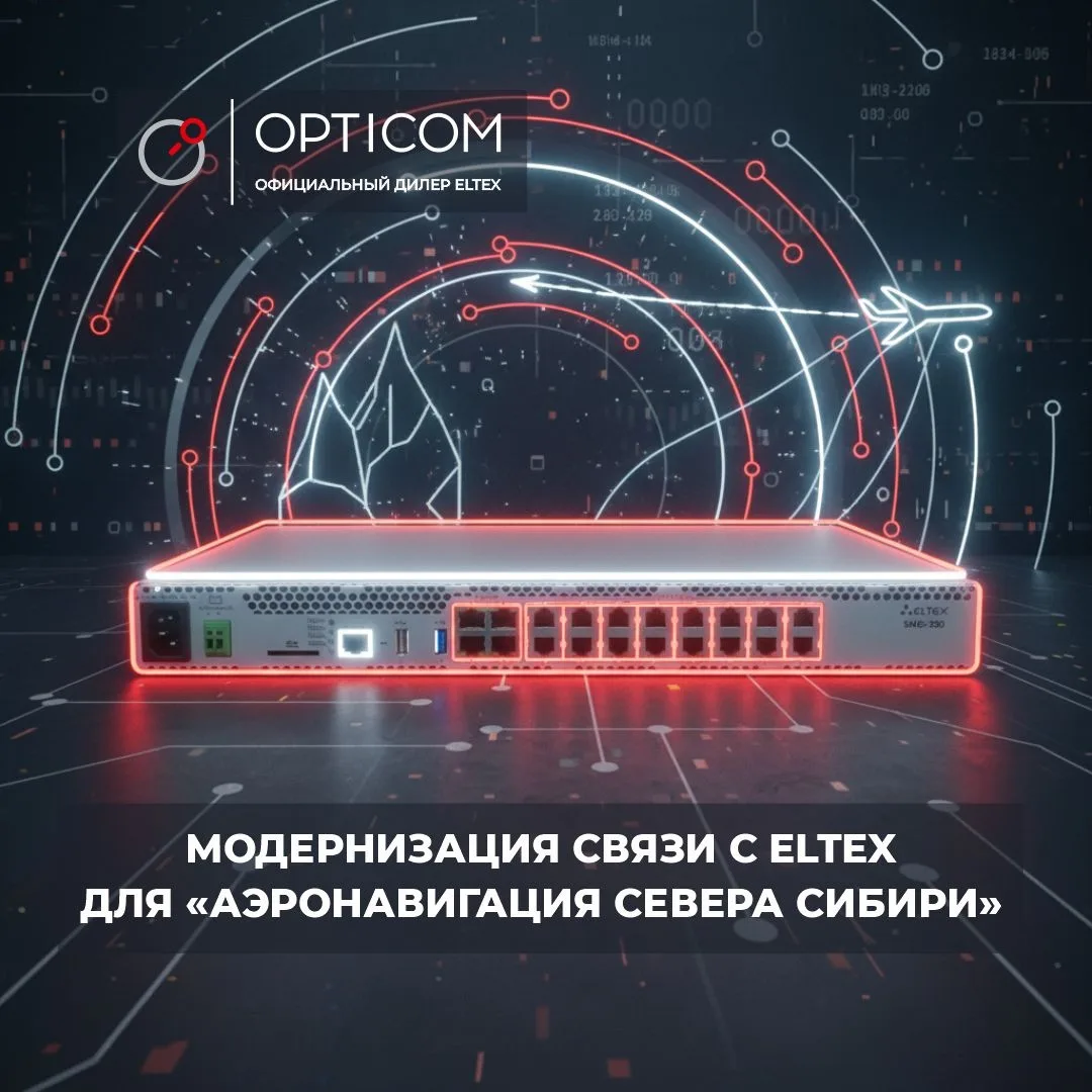 Восемь центров, одиннадцать отделений, одно решение: модернизация связи с Eltex для «Аэронавигация С