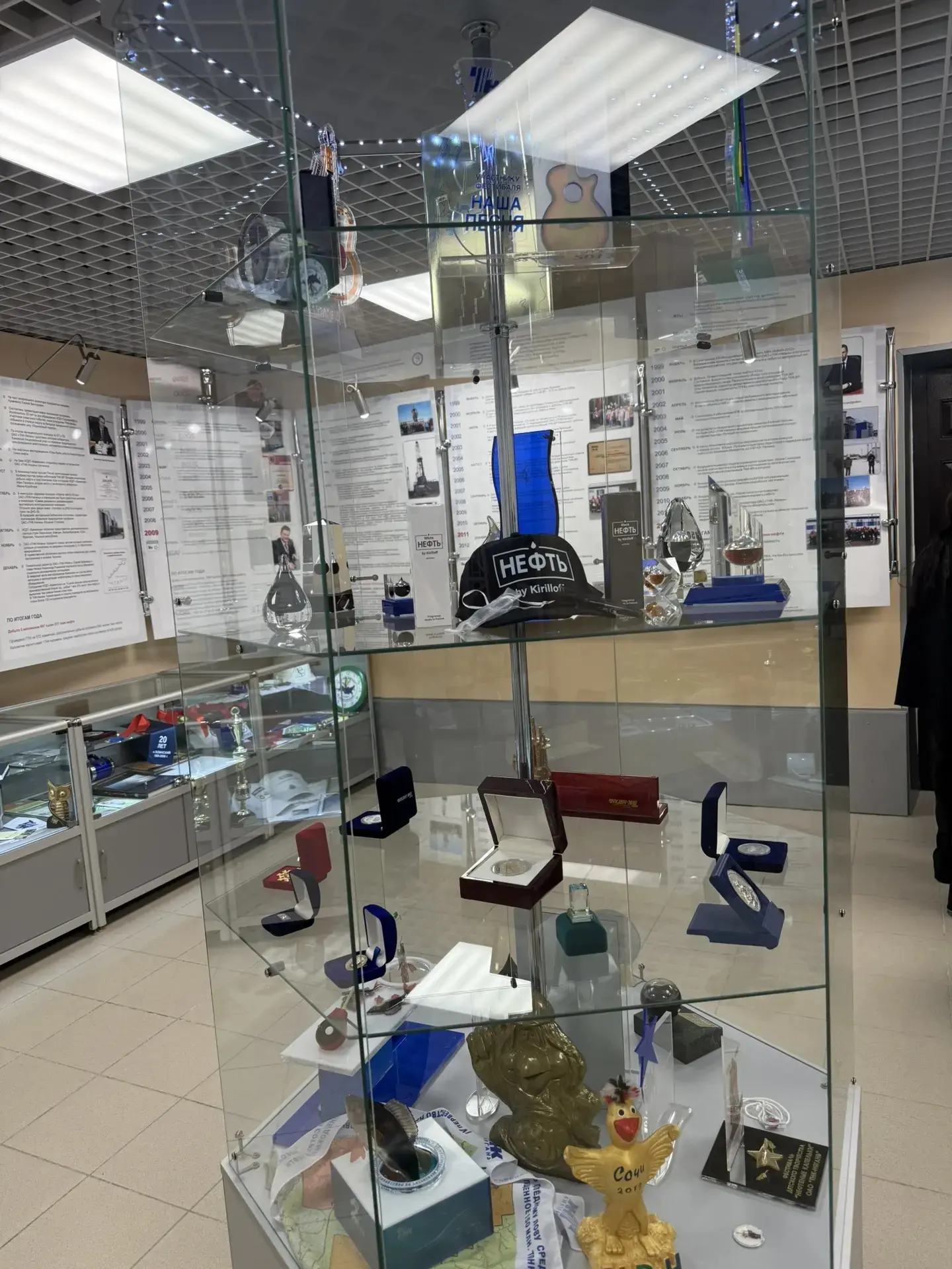 📸 Экскурсия в историю нефтедобычи  Ученики 9а, 9з и 10в классов посетили корпоративный музей «РН-Няг