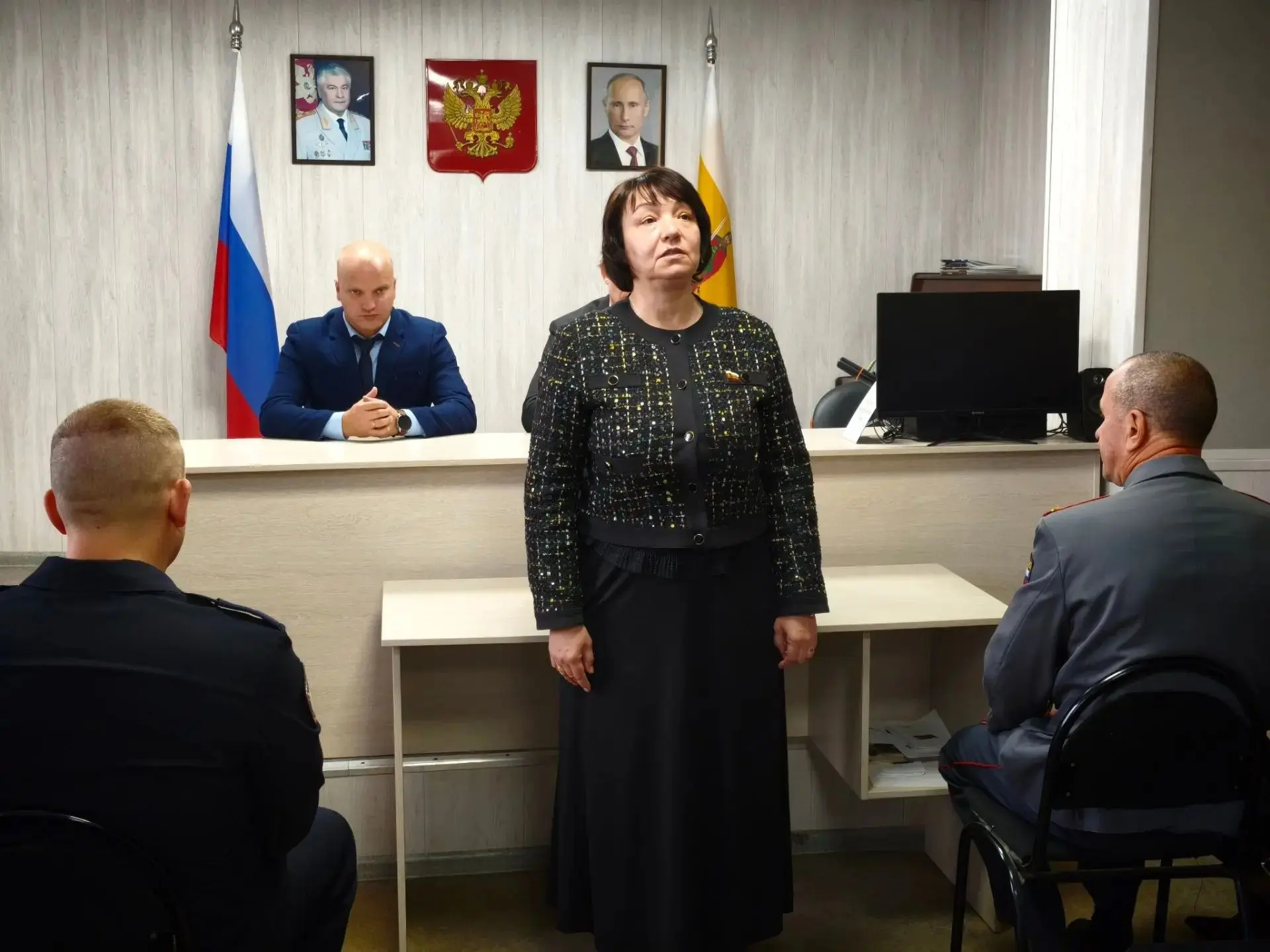 «Служил по призванию и погиб за Родину». В Рязани увековечили память ветерана уголовног...