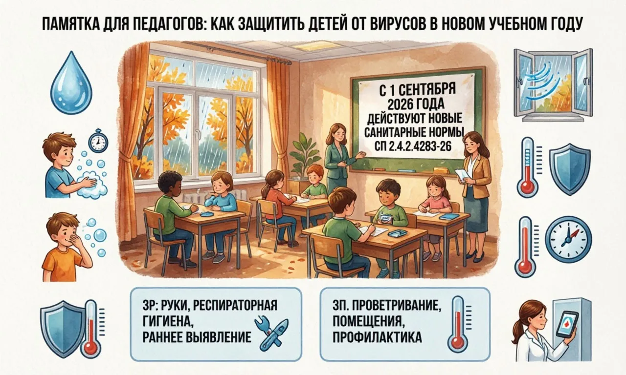 Как защитить детей от вирусов в новом учебном году❓