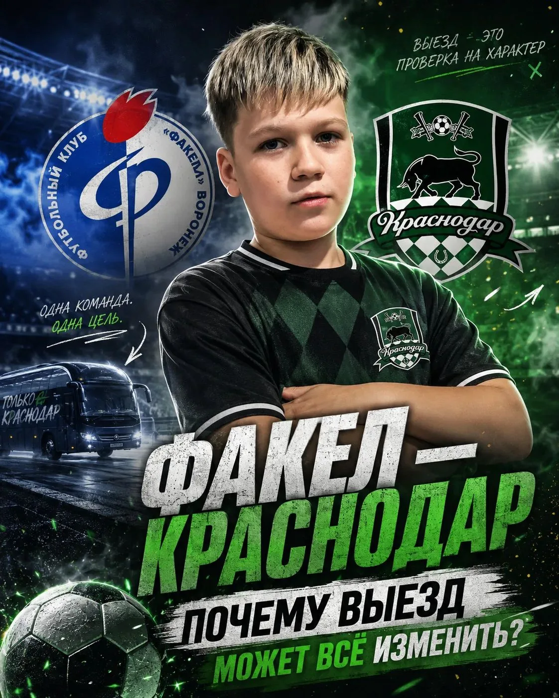 Сегодня — «Факел» vs «Краснодар» в Кубке России ⚽