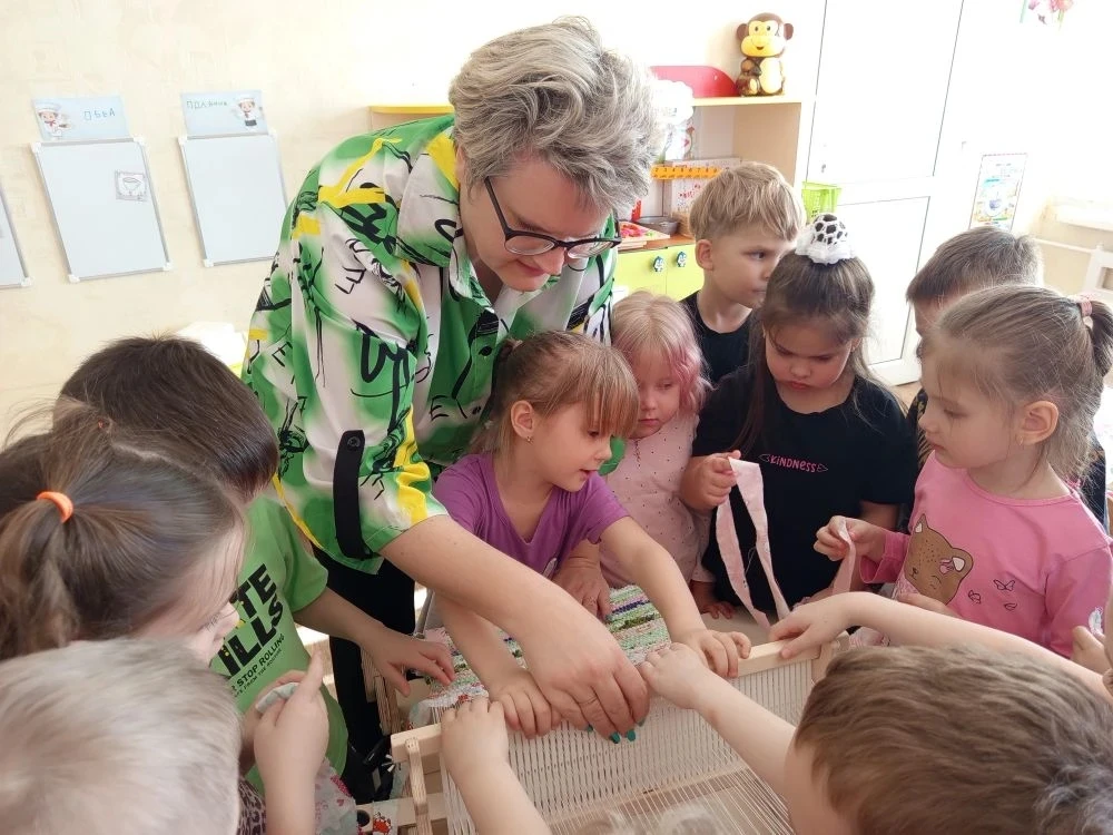 Продолжаем знакомство с традициями ткачества Кубани