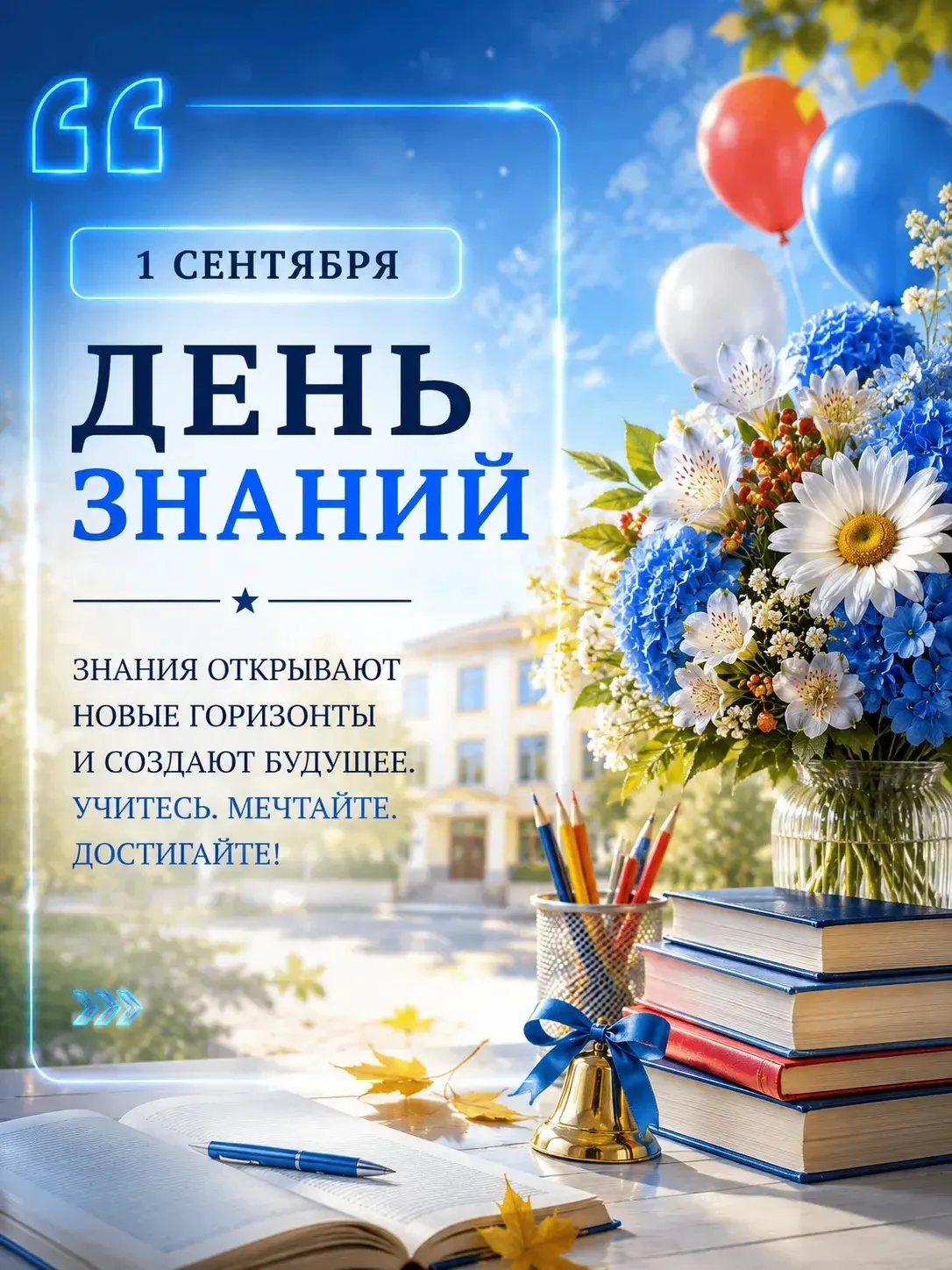 📚 1 сентября - День знаний!