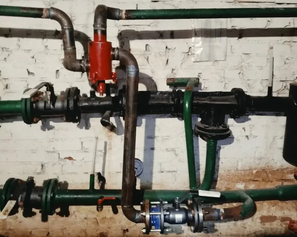 🔧Замена задвижки в теплоузле по адресу: