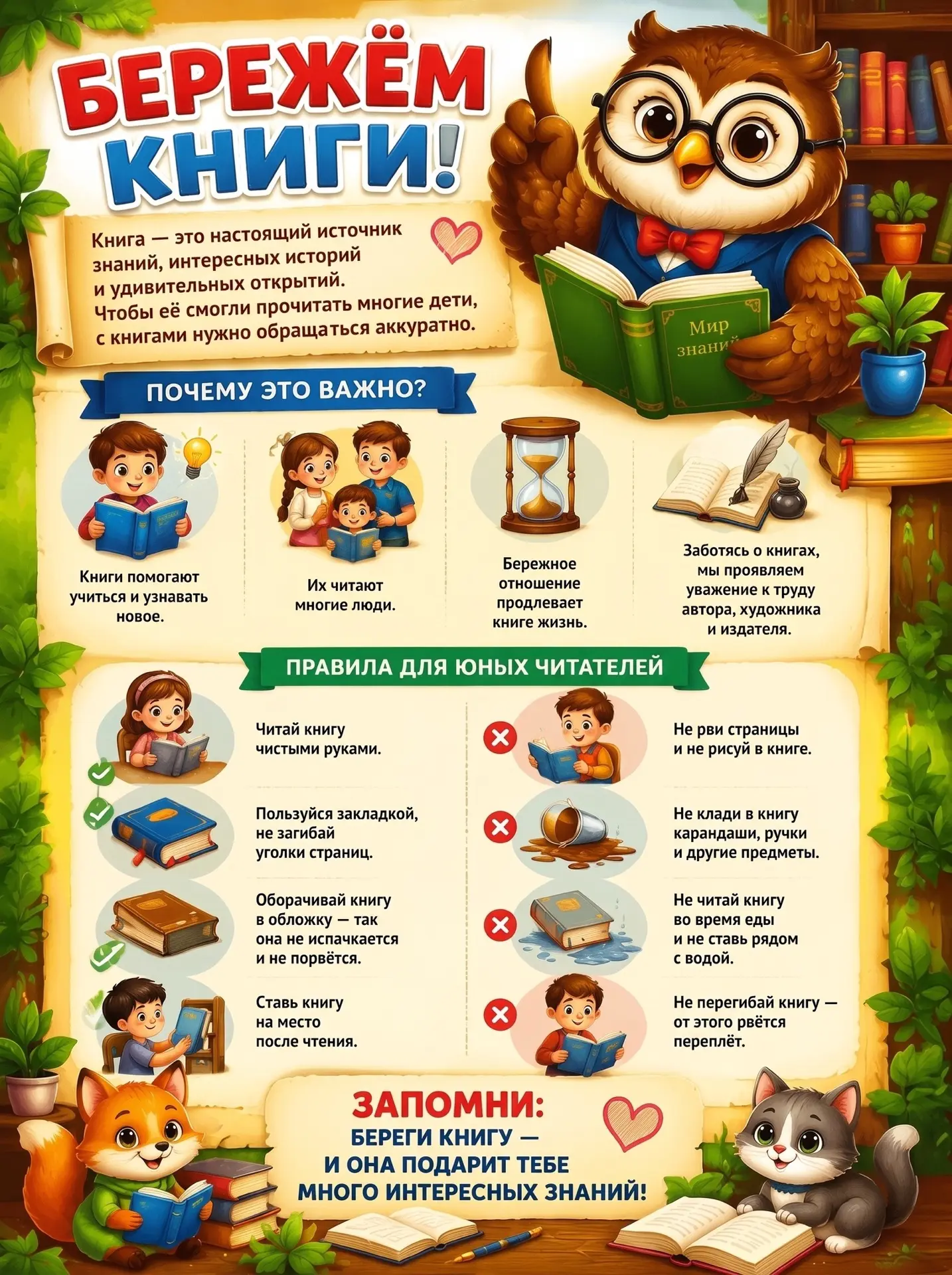 #РодничокПознаемВместе
Дорогие ребята и родители!

Книги — наши лучшие друзья. Они открывают нам уди