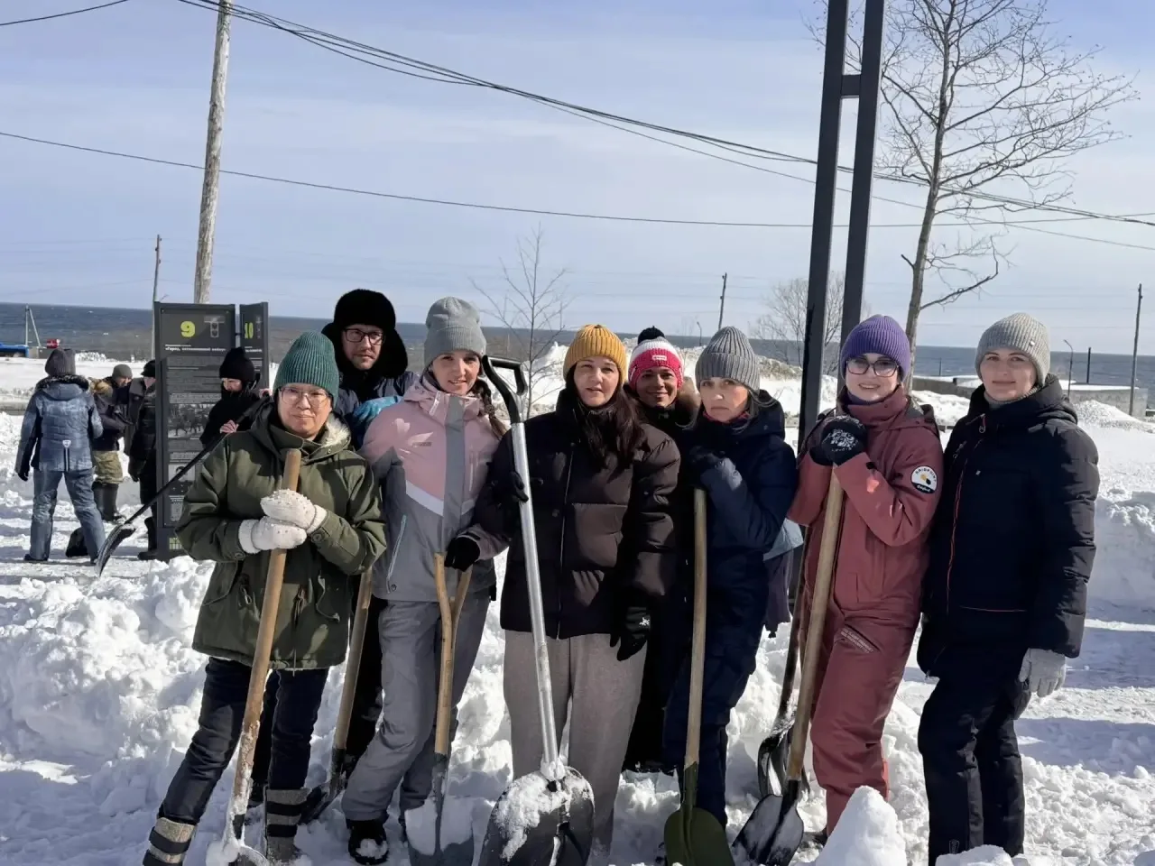 Коллектив финансового управления  Макаровского муниципального округа принял участие в с...