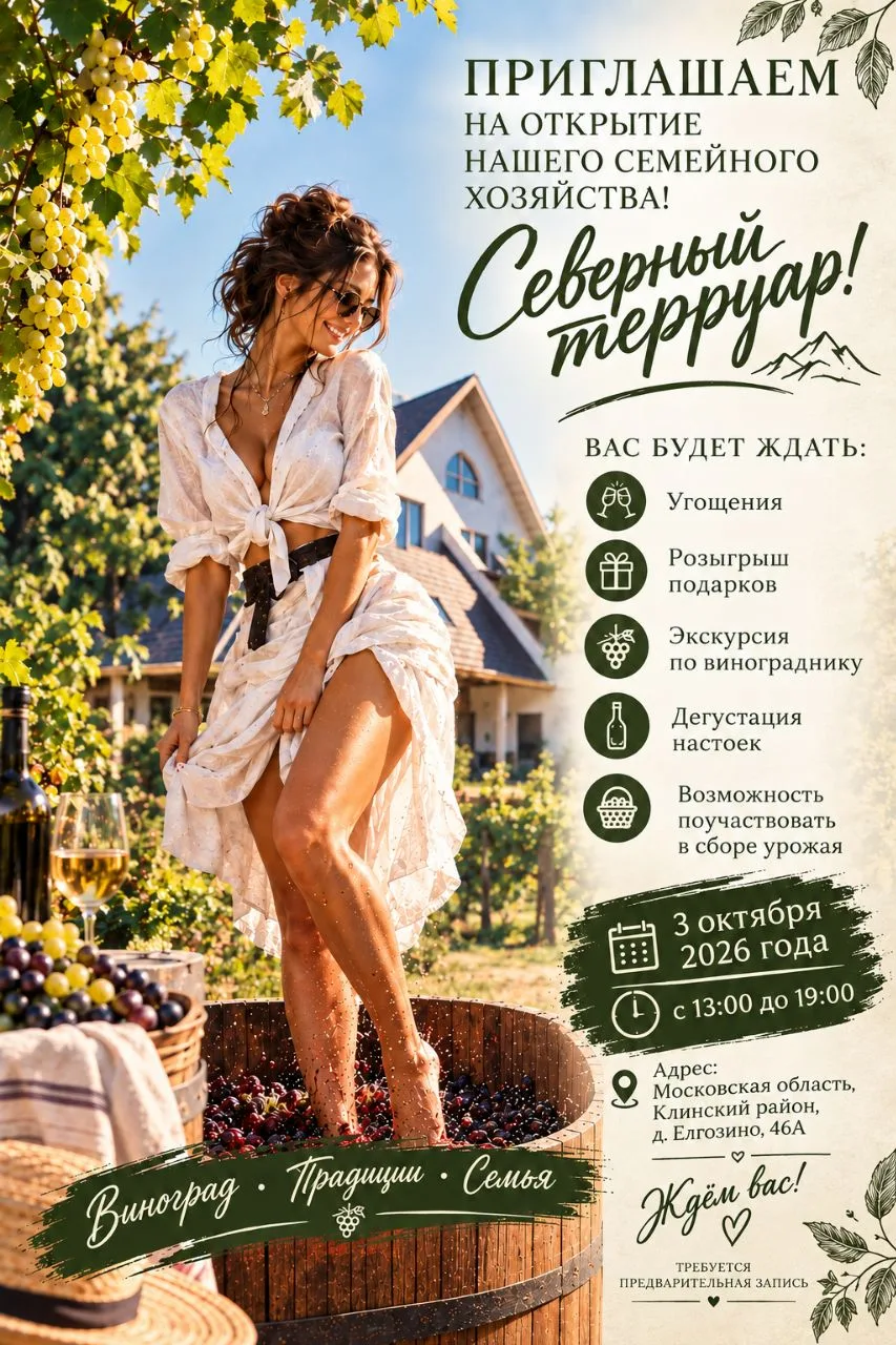 Приглашаем на наше первое мероприятие! 🍾