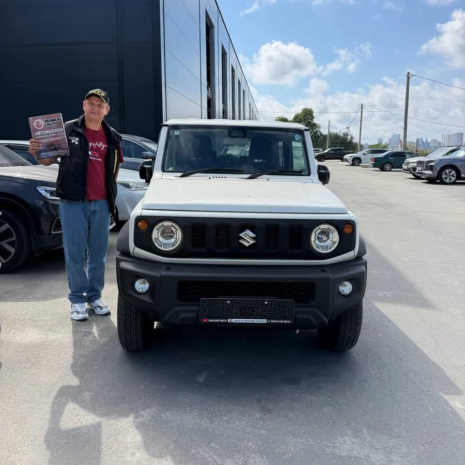 ✅Выдача Suzuki Jimny Sierra 2022 года нашему клиенту Евгению из пос. Зауральский