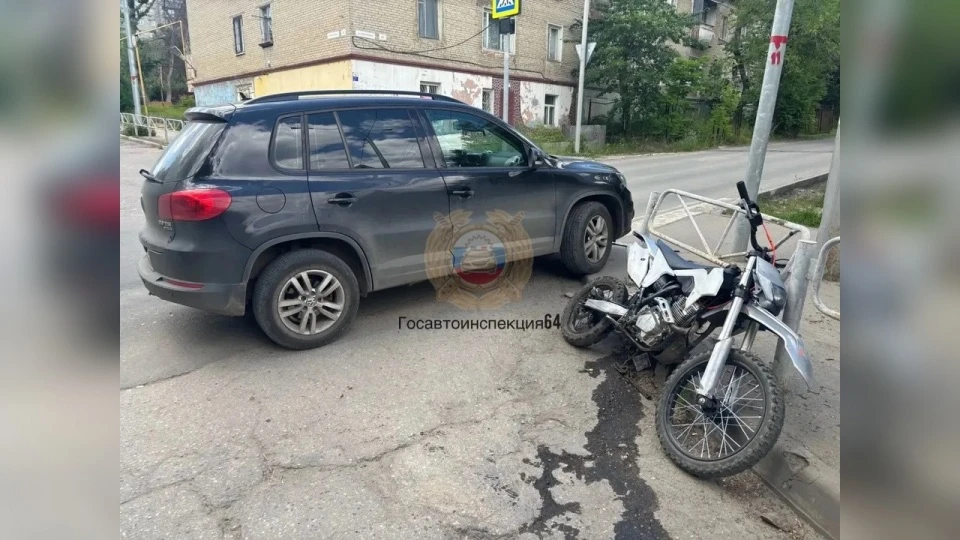В Ленинском районе Саратова в ДТП пострадал несовершеннолетний водитель питбайка

Как сообщили в гор
