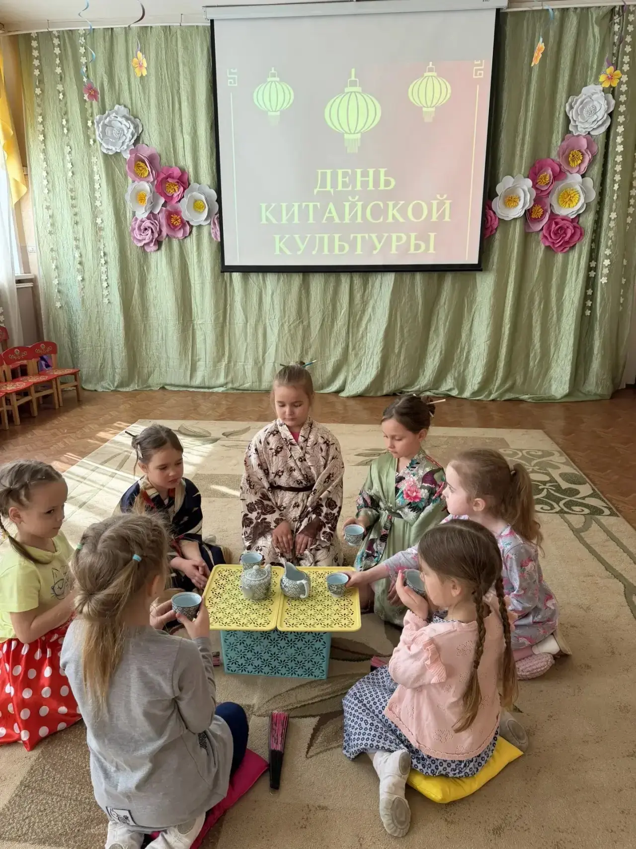 В рамках празднования Дня китайской культуры в Московской области воспитанники подготовительной груп