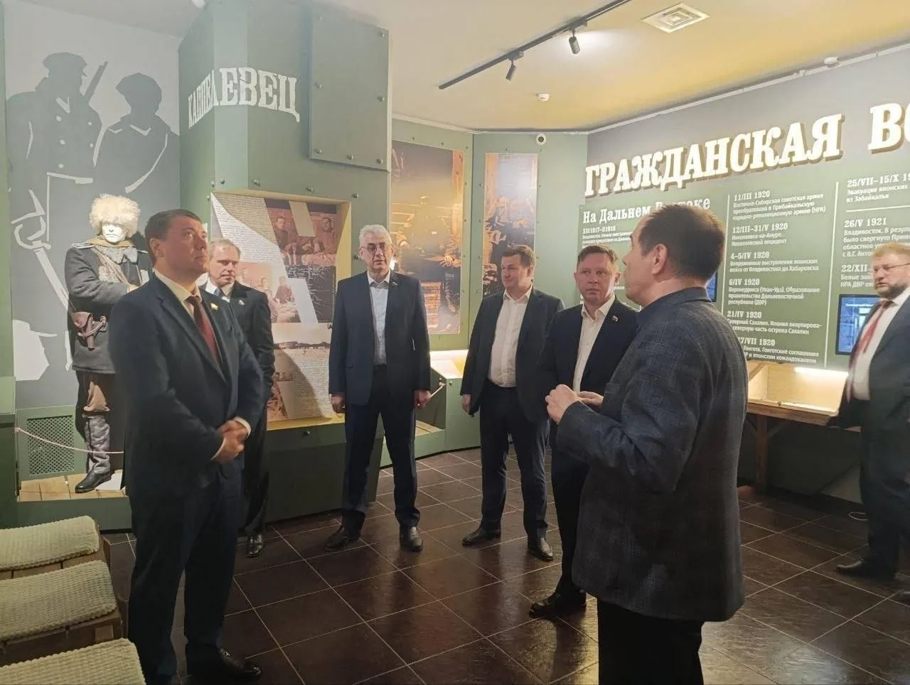 В Волочаевском музее встретили почетных гостей