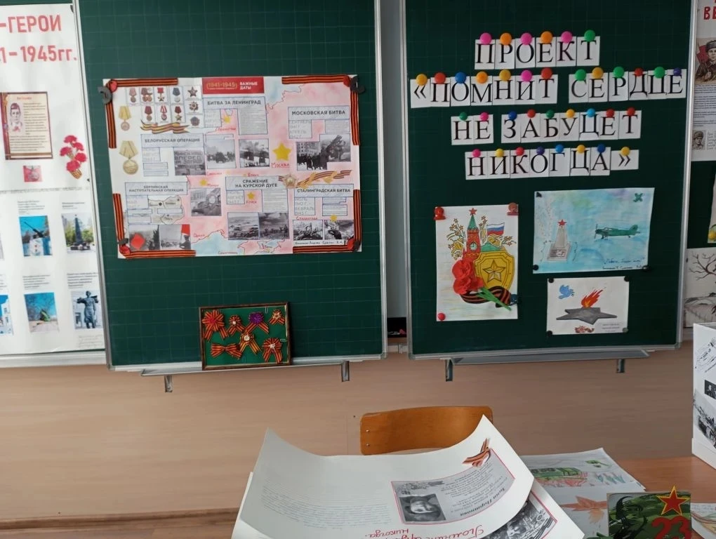 🎗️ Итоги проекта «Помнит сердце, не забудет никогда» в 3А классе  20 февраля в 3 «А» с большим успех