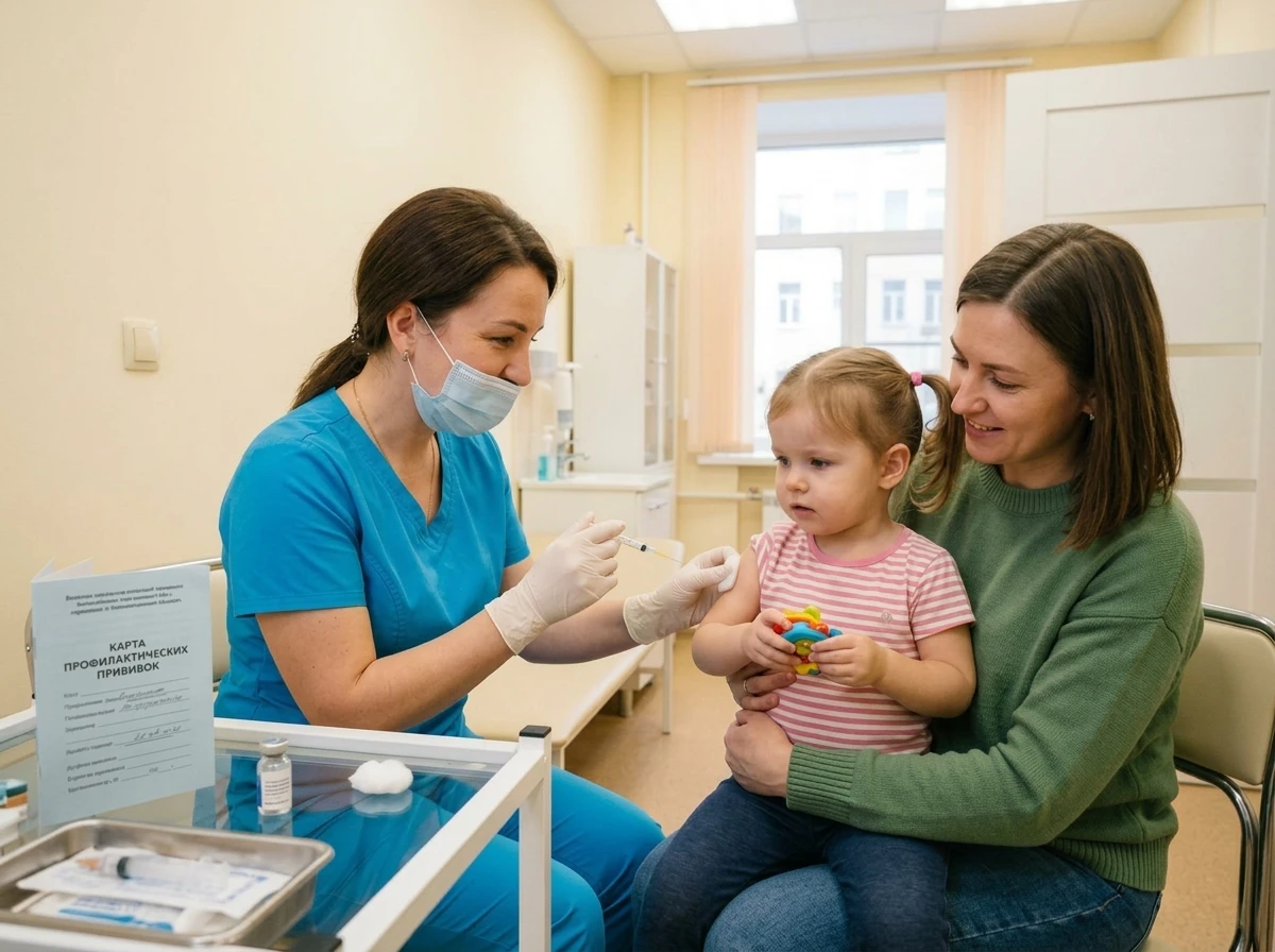 В Каневском районе началась детская вакцинация