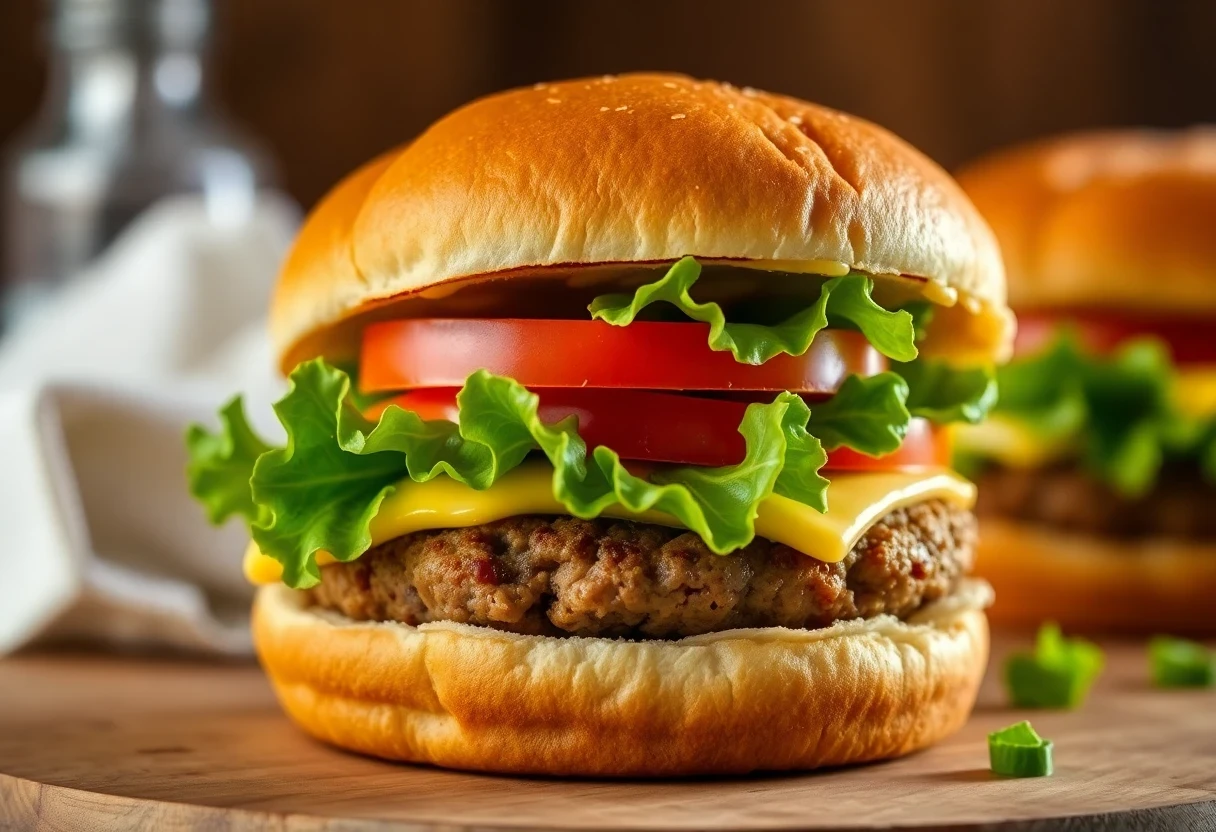 🍔 Идеальный домашний бургер: правильная сборка слоёв