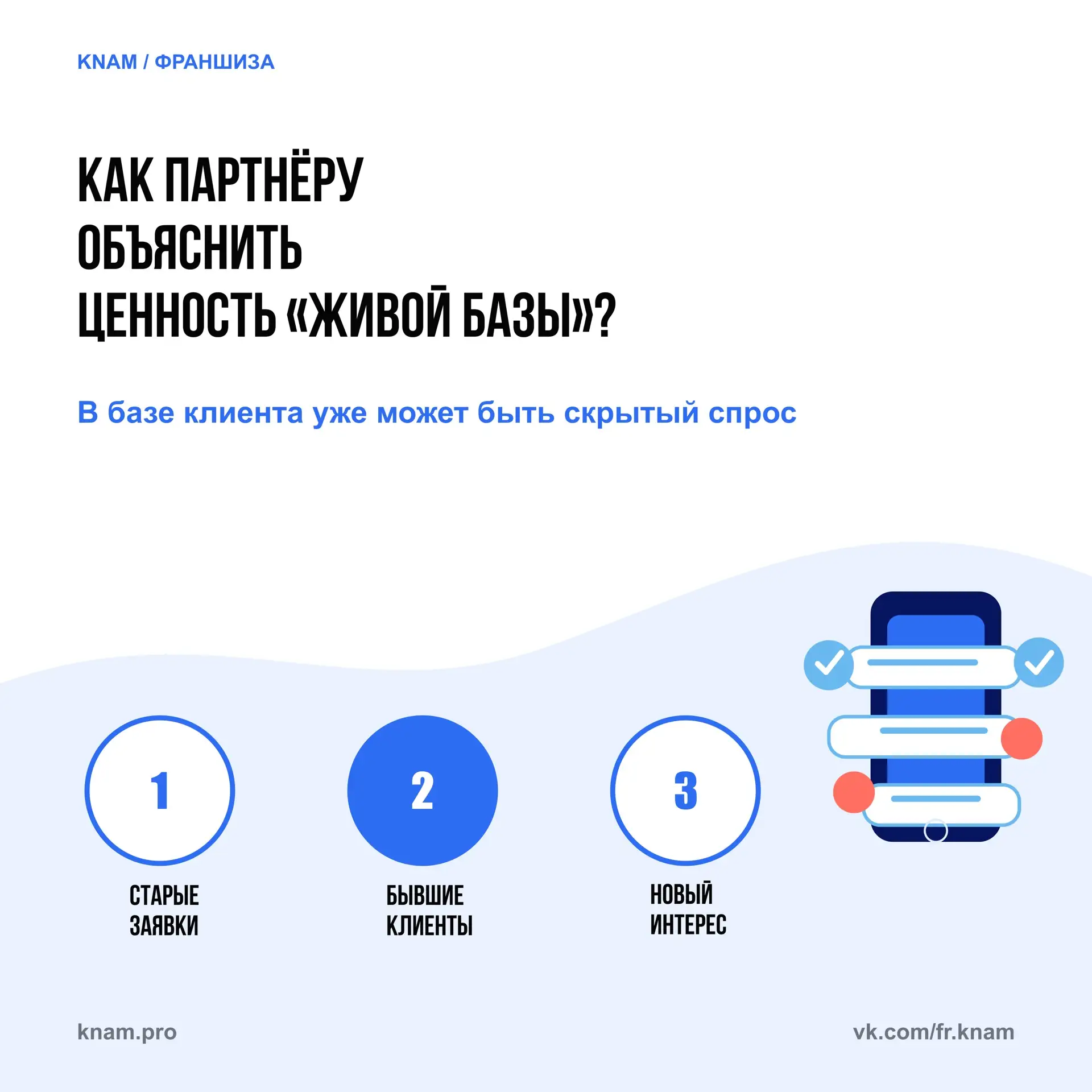 У многих компаний уже есть база клиентов: старые заявки, бывшие покупатели, незавершённ...