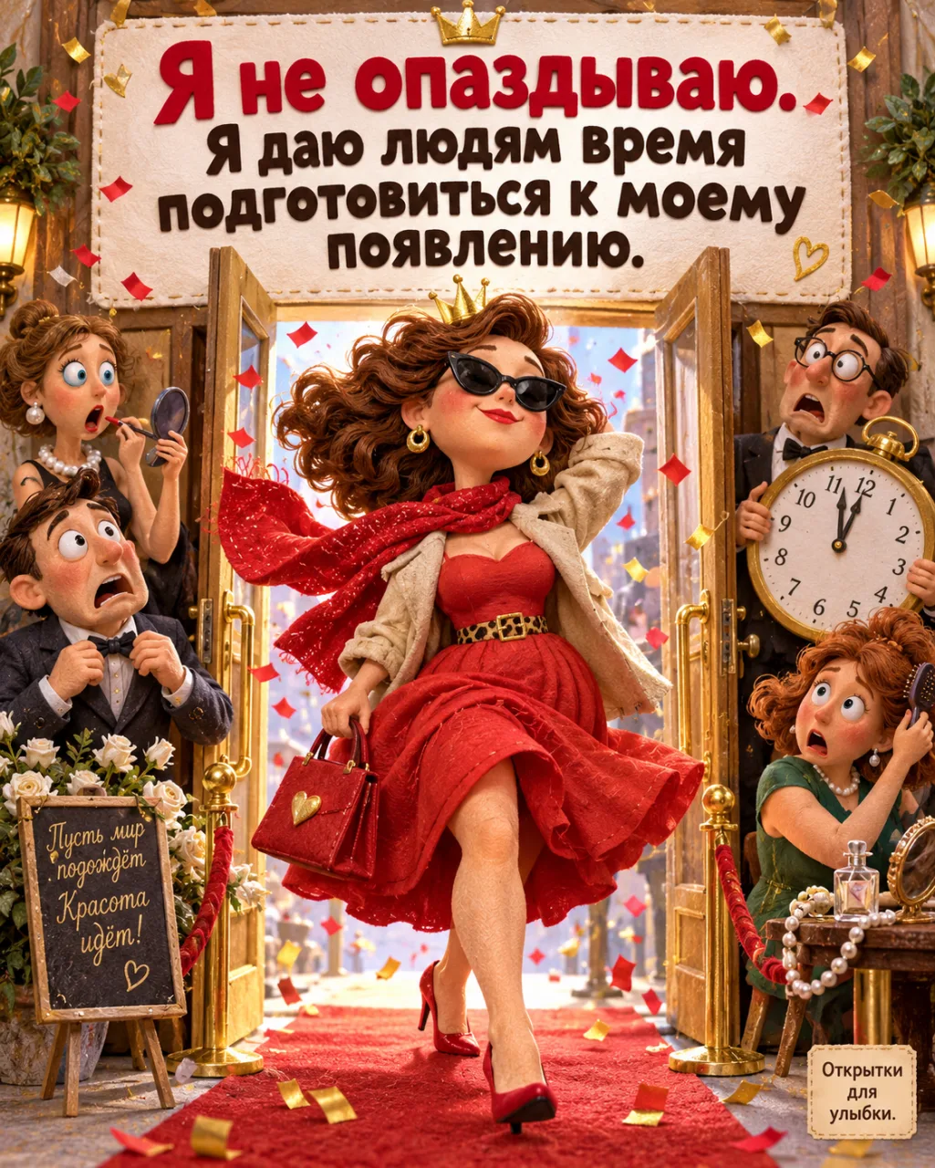💃 Пока все поглядывают на часы, я выбираю помаду.