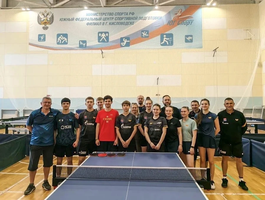 🏓🔥 В Кисловодске проходит сбор юниорской сборной России