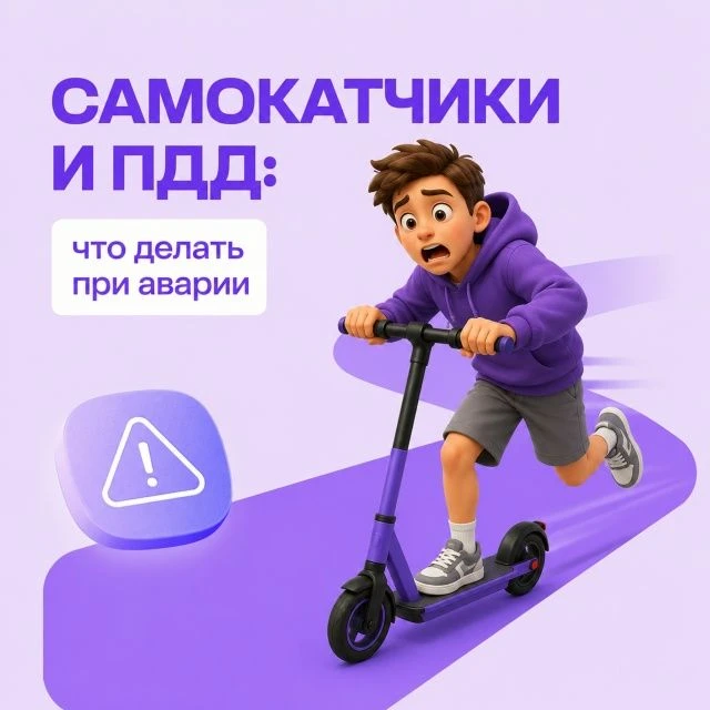 Любители электросамокатов нередко ездят, нарушая скоростной режим и пренебрегая правилами безопаснос