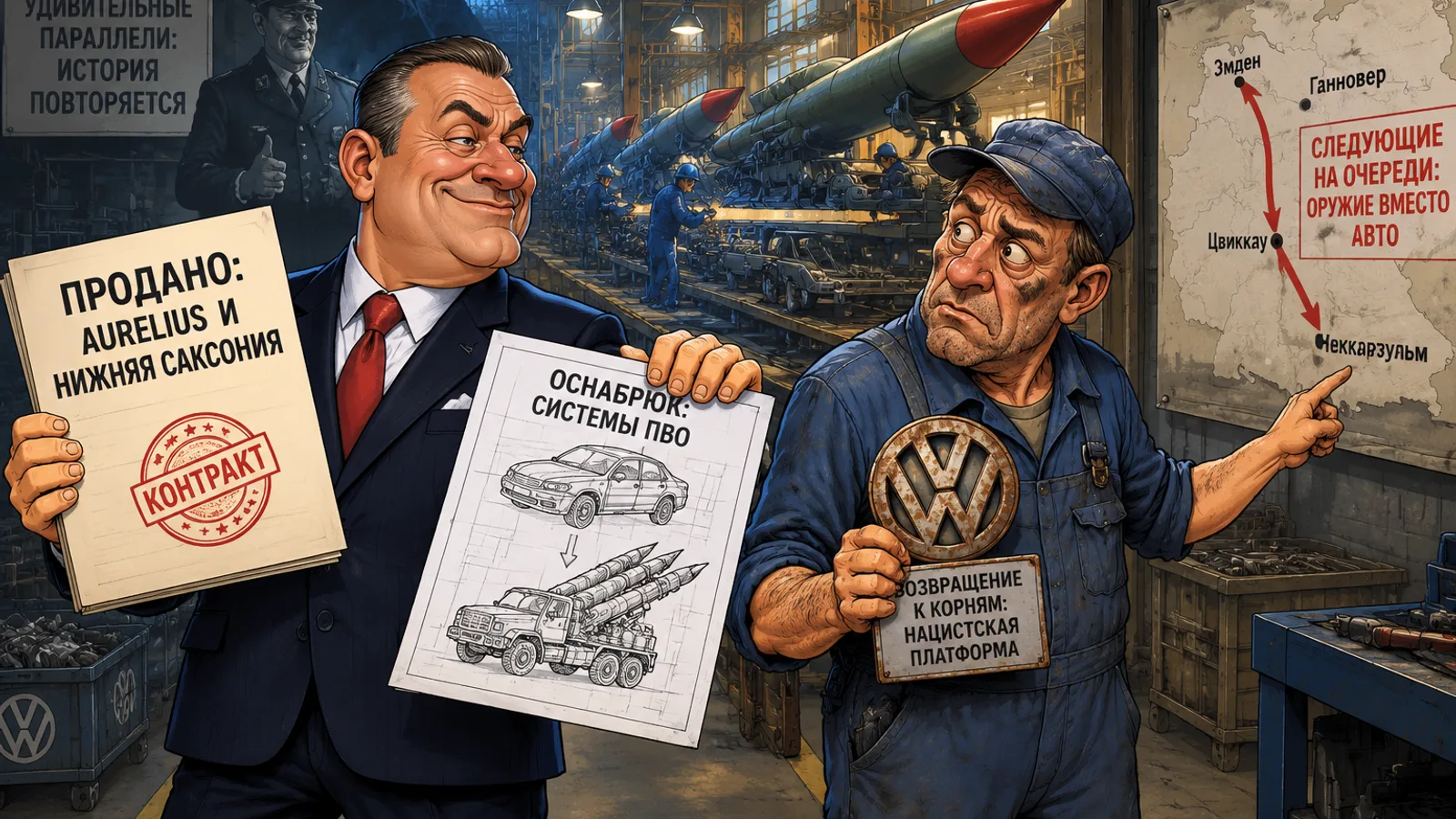 VOLKSWAGEN ВЕРНУЛСЯ К НАЦИСТКОЙ ПЛАТФОРМЕ