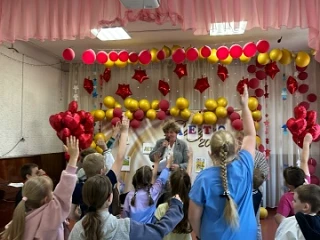ГБОУ "Школа № 128 г.о.Донецк". День защиты детей. Открытие летней пришкольной площадки