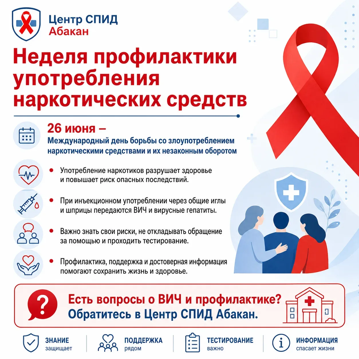 26 июня — Международный день борьбы со злоупотреблением наркотическими средствами и их незаконным об