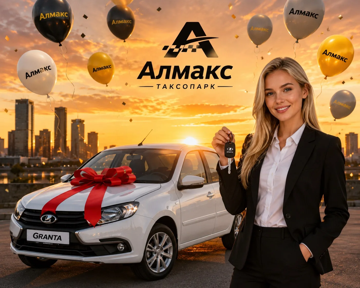 РОЗЫГРЫШ ОТ ТАКСОПАРКА «АЛМАКС»
