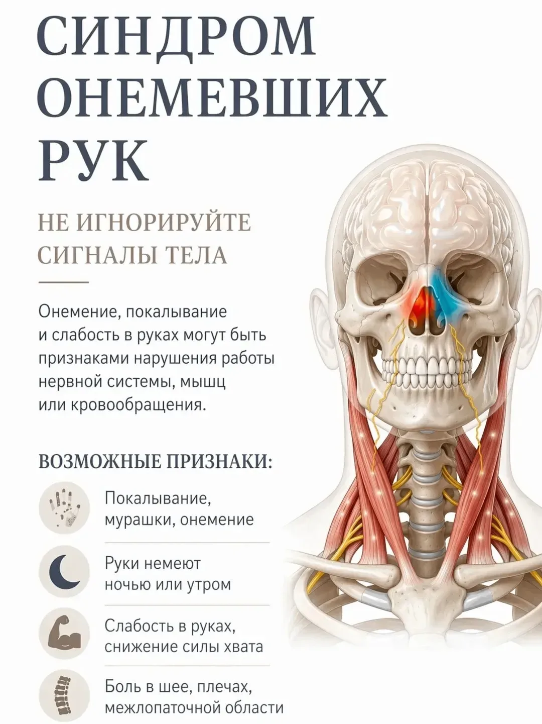 ОНЕМЕНИЕ РУК — ЭТО НЕ «ПРОСТО ПЕРЕЖАЛ»