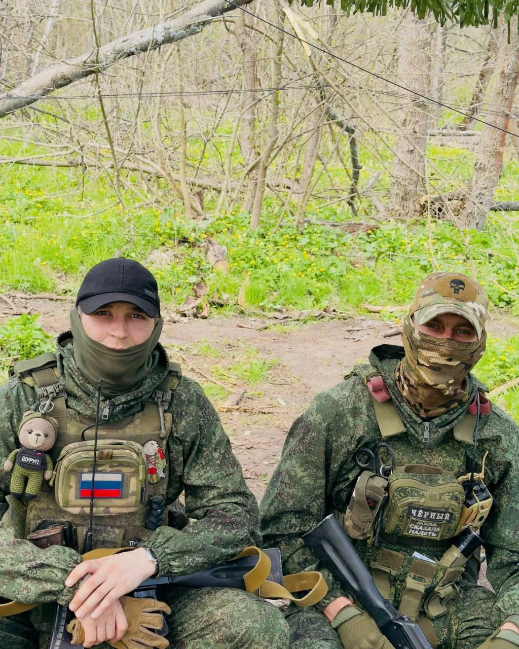Привет из зоны СВО передают бойцы с позывными «Черный» и «Шуруп»!