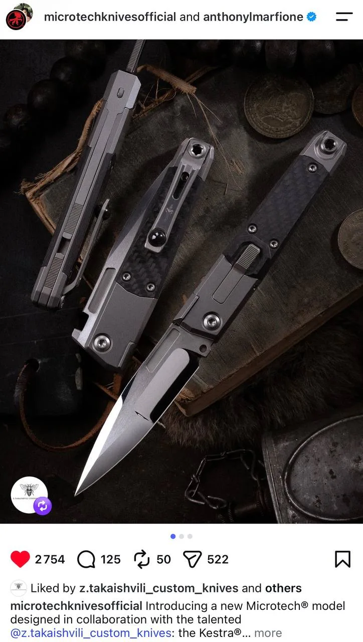 Сегодня в Тбилиси проходит ART KNIFE DEMO с Anthony Marfione.