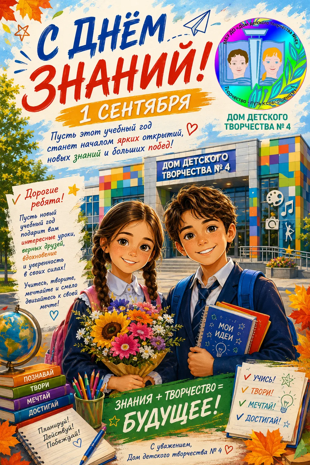 🍁С Днём знаний, наши юные таланты! 🍁