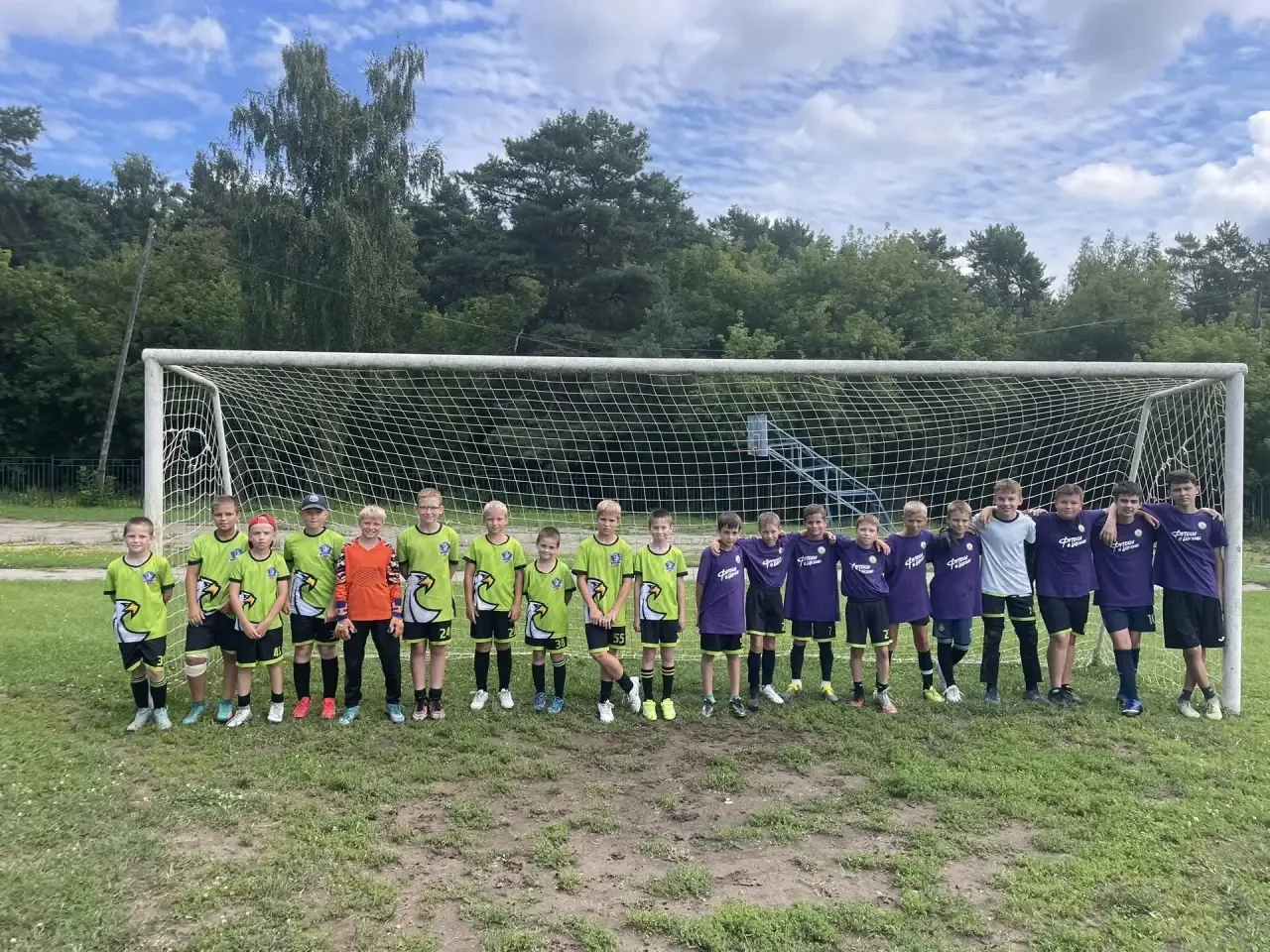 Юные футболисты отметили День физкультурника!⚽