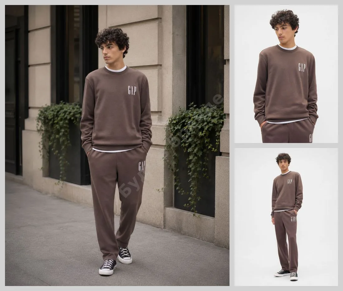 Свитшот с логотипом Gap для взрослых