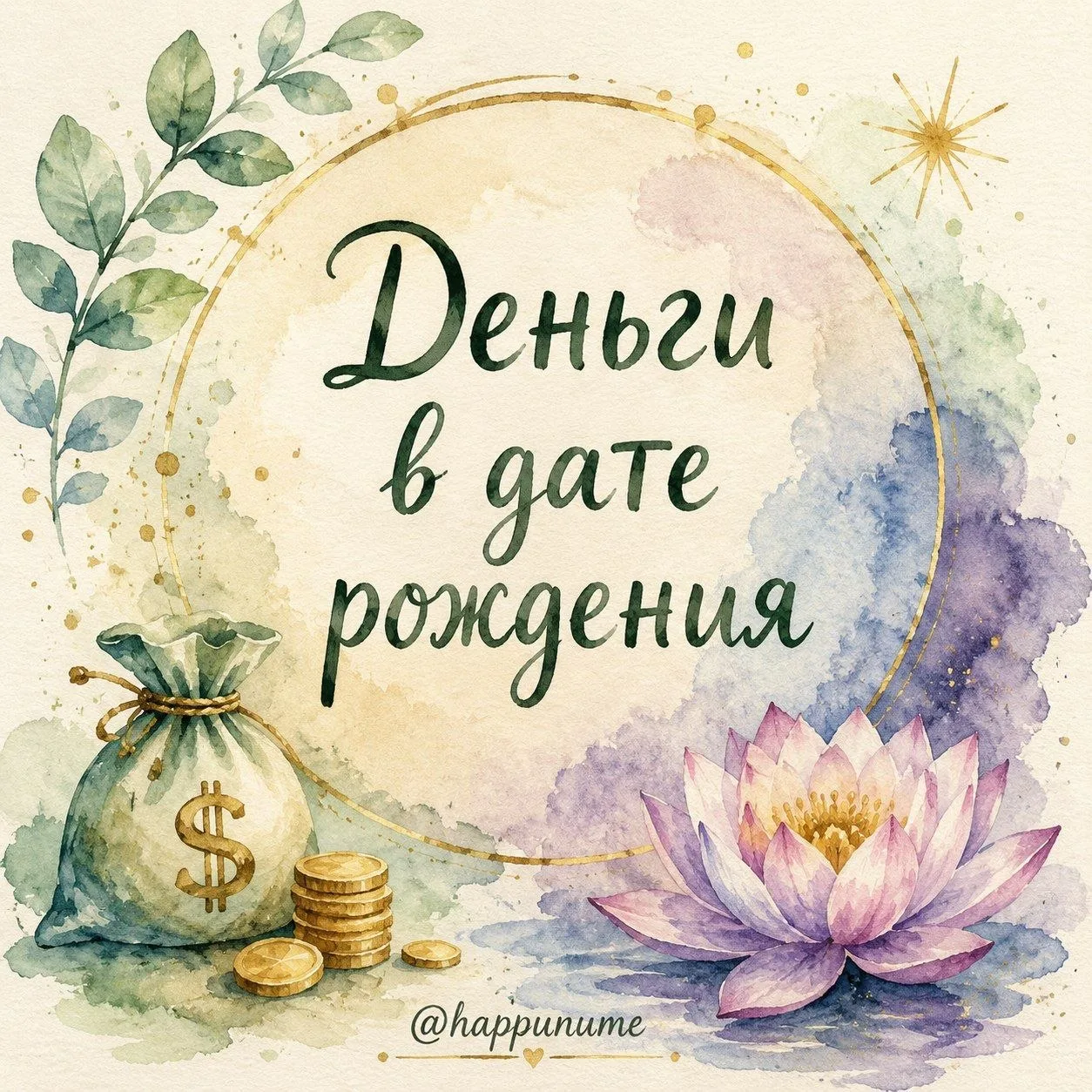 🅰️еньги в дате рождения. 

Как мы сами можем терять свои деньги? Из-за того, что не понимаем, что д